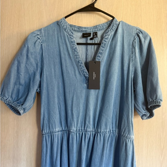 Vero Moda Light Blue Maxi Dress - Picture 5 of 8